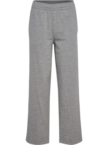 Hummel Sporthose "Pulse Wide W Sweat Pants" in Grau