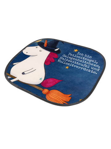 Mr. & Mrs. Panda sonnenschutz Einhorn Hexe Design mit Spruch in Weiß