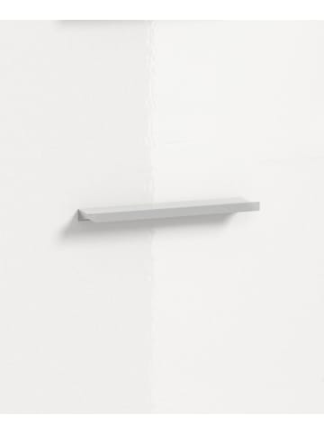 xonox.home Badkombination in Sonoma Eiche/weiß hochglanz  - (B) 186 x (H) 191 x (T) 34