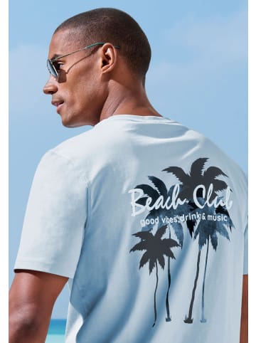 Beach Time T-Shirt in hellblau