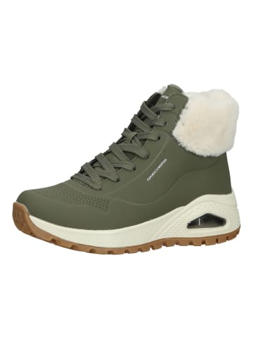 Skechers Stiefelette in Olive