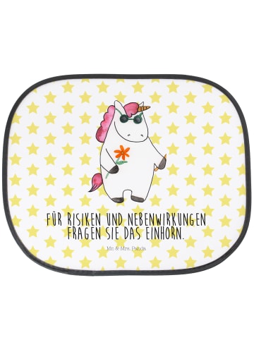 Mr. & Mrs. Panda Hitzeschutz Auto Einhorn Woodstock mit Spruch in Weiß