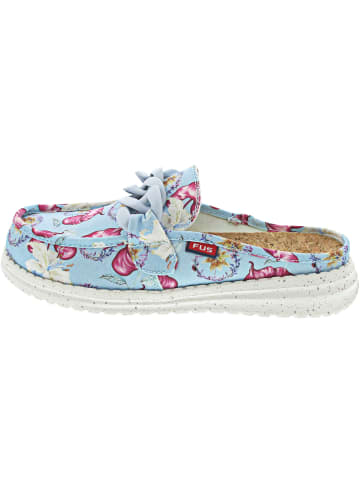 Fusion Ella sportlicher Schnürer Blau