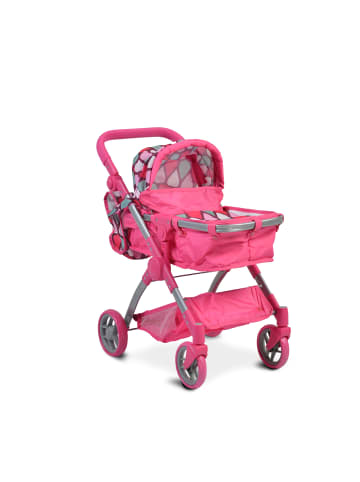 Moni Puppenwagen Vicky 9620 in rosa