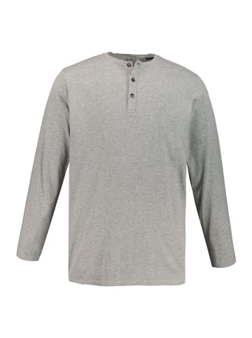 JP1880 Kurzarm T-Shirt in grau melange