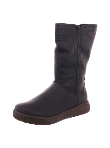 Esgano Damenstiefel warm flach Da.-Stiefel in  Schwarz