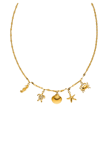 PURELEI Kette Underwater World 40-45 cm in Gold
