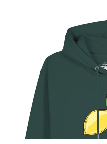 wat? Apparel Sweatshirt Lemon in Glazed Green