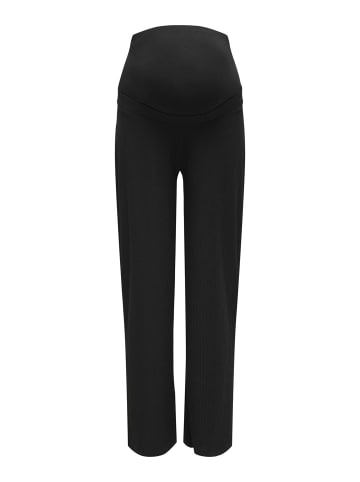 ONLY Hose mit weitem Beinschnitt in Black
