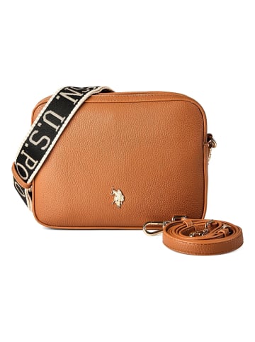 U.S. Polo Assn. Mansion Umhängetasche 23.5 cm in camel