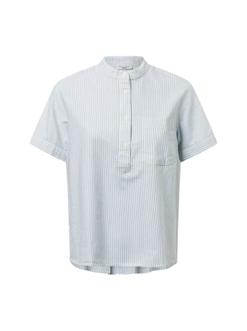 Marc O'Polo DENIM Bluse in hellblau weiß