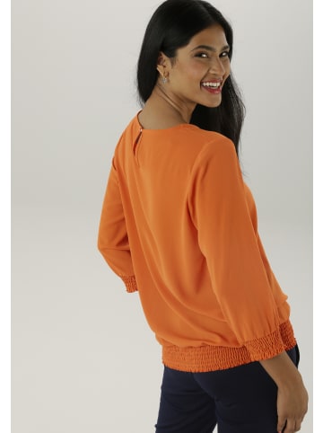Aniston SELECTED Schlupfbluse in orange