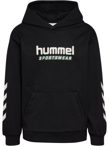 Hummel Hummel Kapuzenpullover Hmljr Logo Lebensstil Kinder in BLACK
