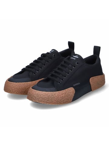 Superga Low Sneaker STRIPE BIG BUMPERS in Schwarz