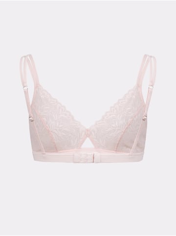 Erlich Textil DREAMY LACE CUT-OUT BRALETTE in magnolie