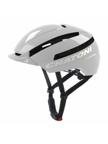 Cratoni City-Fahrradhelm C-Loom 2.0 in silverfrost glänzend