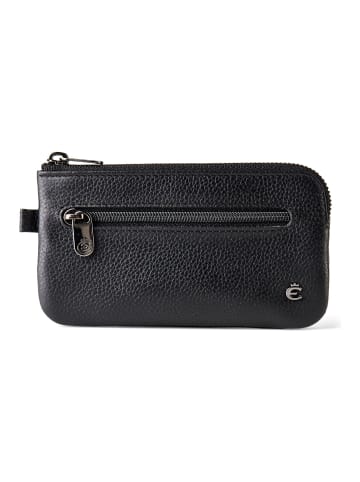 Esquire Houston Schlüsseletui Leder 13 cm schwarz