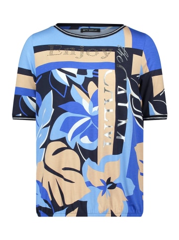 Betty Barclay Casual-Shirt mit Tunnelzug in Dunkelblau/Blau