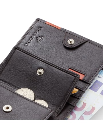 Roncato Monaco Geldbörse Leder 9 cm in brown