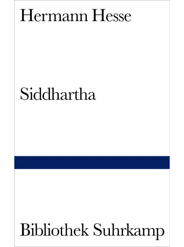 Suhrkamp Siddhartha | Eine indische Dichtung