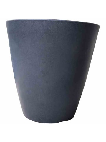 Siena Garden Pflanzgefäß Bilbao 35, Ø 35x20 cm in Anthrazit in Anthrazit