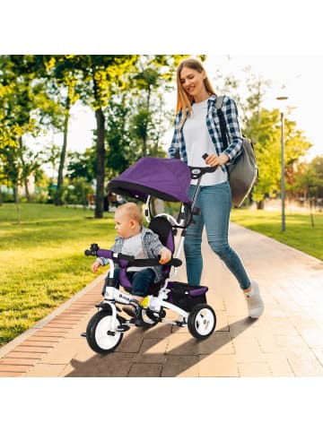 HOMCOM 6-in-1 Dreirad 95L x 50B x 106H cm