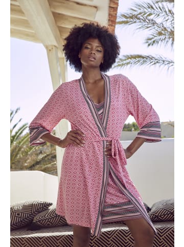 VIVANCE DREAMS Kimono in pink gemustert