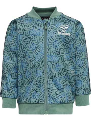 Hummel Reißverschlussjacke Hmlolympus Zip Jacket in MINERAL BLUE