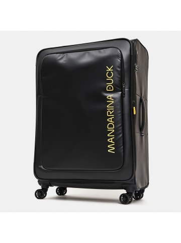 Mandarina Duck 4 Rollen Trolley XL 83 cm mit Dehnfalte black