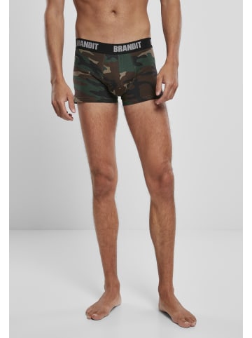 Brandit Brandit Boxershorts in woodland/darkcamo
