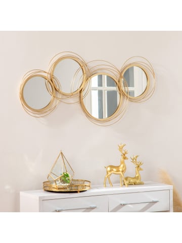 HOMCOM Wanddekoration-107L x 4B x 56H cm-Gold