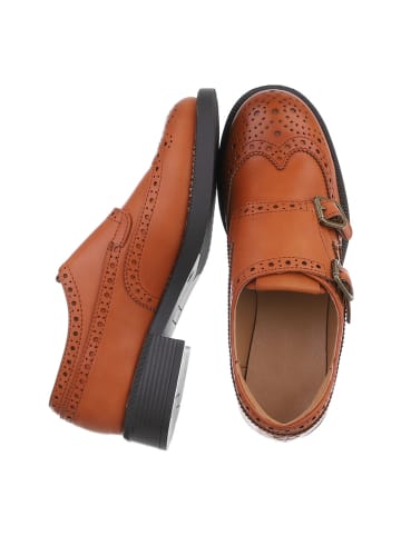 Ital-Design Halbschuh in Camel