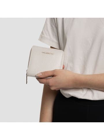Lazarotti Bologna Leather Medium Zip-Around Geldbörse Leder 10 cm in cream