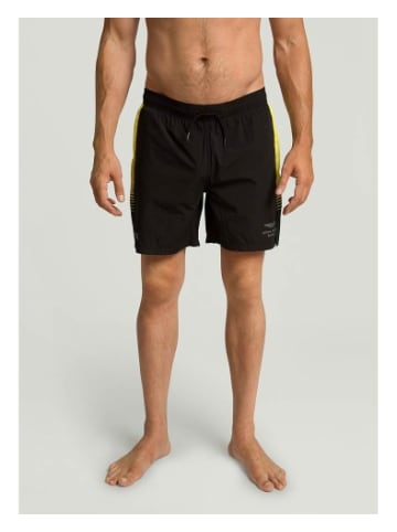 Hackett London Badeshorts in Schwarz