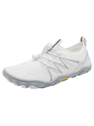 DOTALES GripStep Barfußschuhe Weiss-Grau 36