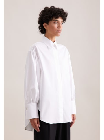 Seidensticker Hemdbluse Oversized in Weiß