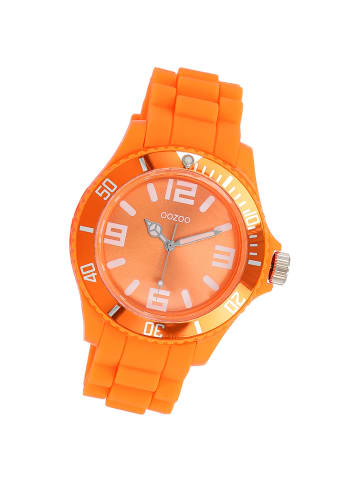 Oozoo Analog-Armbanduhr Oozoo Vintage Series orange groß (ca. 43mm)