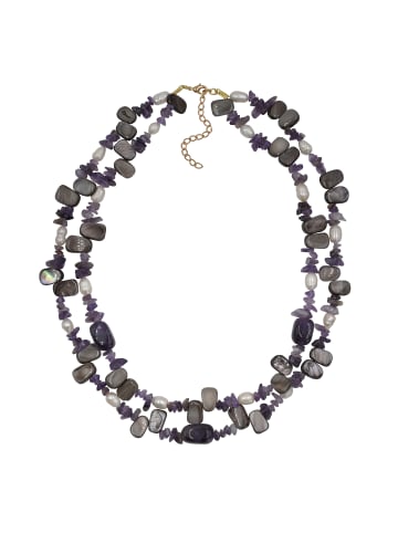 Steuer Modeschmuck Metall in lila