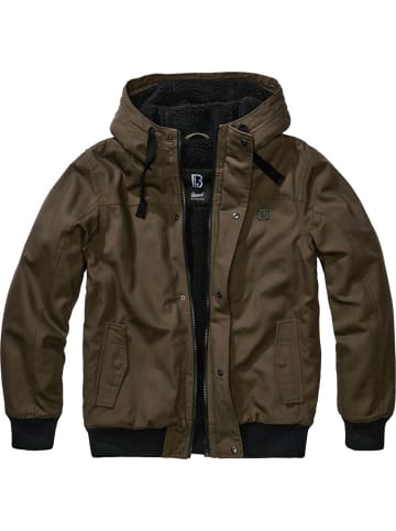 Brandit Winterjacke "Essential Jacket" in Grün