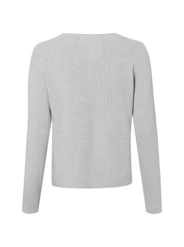 Marie Lund Strickjacke in hellgrau - 0002