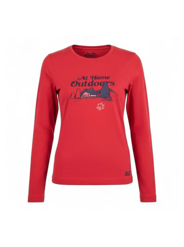 Jack Wolfskin Langarmshirt Wintertime Oc Longsleeve Shirt Girls in Schwarz