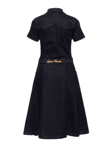 Queen Kerosin Queen Kerosin Swingkleid in schwarz