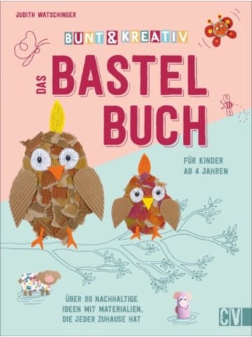 Velber Buchverlag Buch - Bunt & kreativ - Das Bastelbuch für Kinder