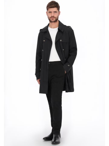 DreiMaster Men Coat in black