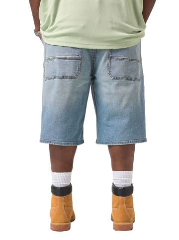 STHUGE Bermuda in bleached denim