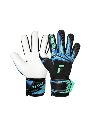 Reusch Torwarthandschuhe Attrakt RE:GRIP NC in 7272 black/ocean light