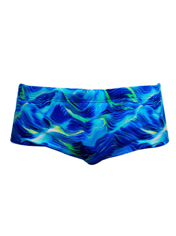 Funky Trunks Storm Chaser Schwimmhose schnelltrocknend und chlorresistent in blau