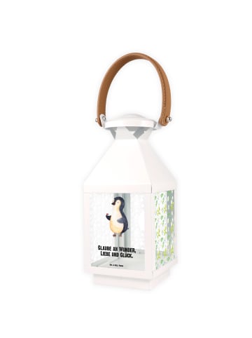 Mr. & Mrs. Panda Laterne Pinguin Marienkäfer mit Spruch in Transparent