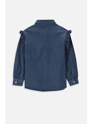 Coccodrillo Bluse mit langen Ärmeln in blau