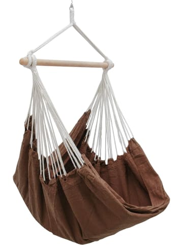 AMANKA XXL Outdoor Hängesessel Key West braun